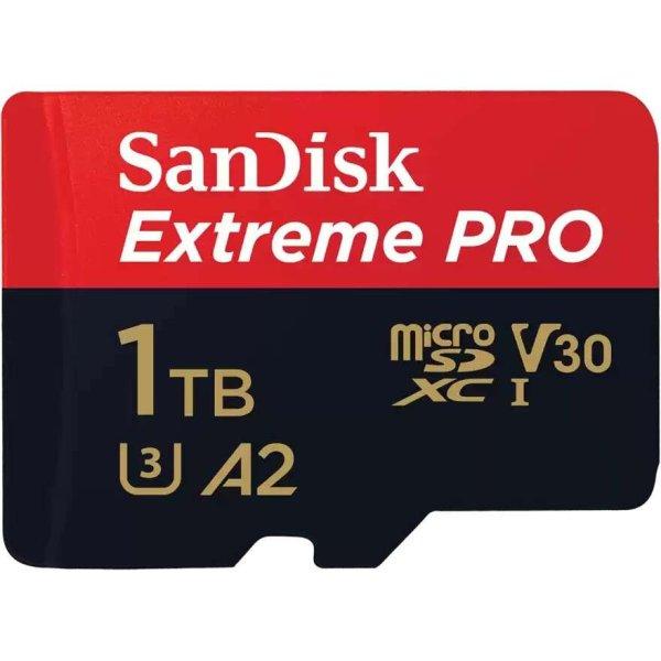 SanDisk Extreme PRO microSDXC 1TB 200MB/s + Adapter (SDSQXCD-1T00-GN6MA)