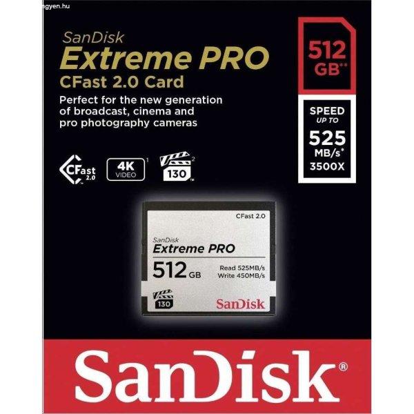 512GB Compact Flash Sandisk CFast 2.0 Extreme Pro (SDCFSP-512G-G46D / 173409)
(SDCFSP-512G-G46D)