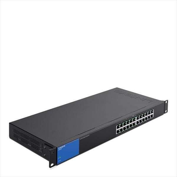 Linksys 24x1000Mbps POE+ 24 portos switch (LGS124P-EU) (LGS124P-EU)