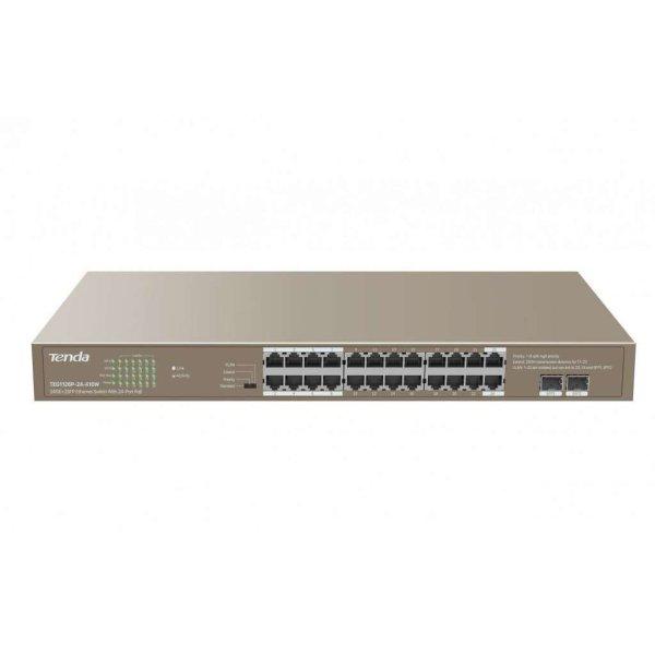 Tenda 24 portos Ethernet Switch (TEG1126P-24-410W) (TEG1126P-24-410W)