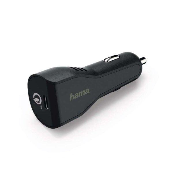 Hama 178274 autós töltő Qualcomm QC4.0+/PD USB TYPE-C (hama178274)