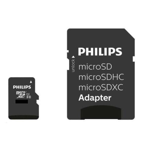 512GB microSDXC Philips CL10 UHS-I U1 + adapter (PH133549) (PH133549)