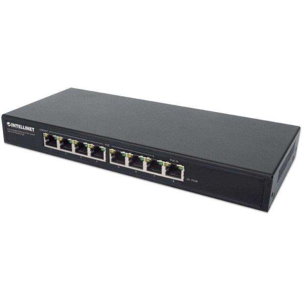 Intellinet 561679 hálózati kapcsoló Gigabit Ethernet (10/100/1000)
Ethernet-áramellátás (PoE) támogatása Fekete (561679)