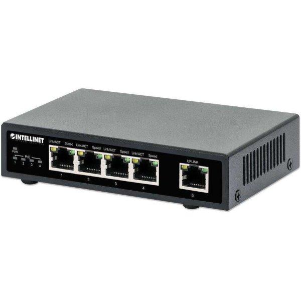Intellinet 561839 hálózati kapcsoló Gigabit Ethernet (10/100/1000)
Ethernet-áramellátás (PoE) támogatása Fekete (561839)