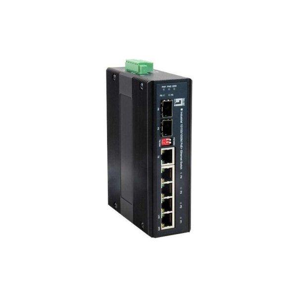 LevelOne IES-0610 hálózati kapcsoló Gigabit Ethernet (10/100/1000)
Ethernet-áramellátás (PoE) támogatása Fekete (IES-0610)