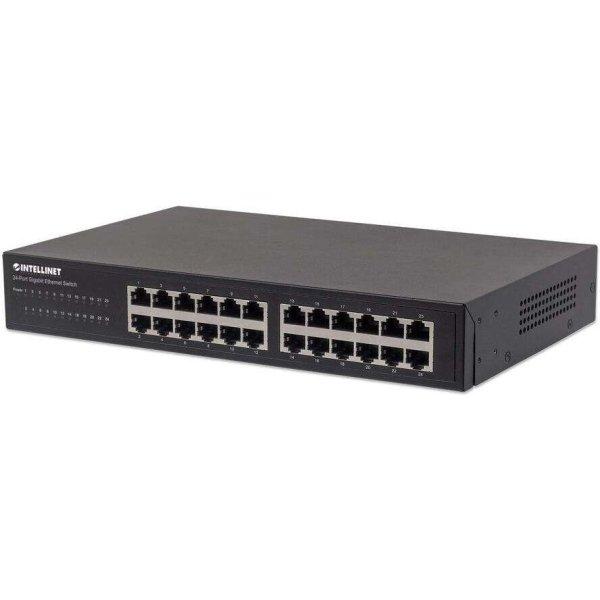 Intellinet 561273 hálózati kapcsoló Gigabit Ethernet (10/100/1000) Fekete
(561273)