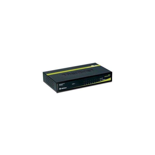 TRENDnet 8-Port Gigabit GREENnet Switch /w metal case (TEG-S80g)