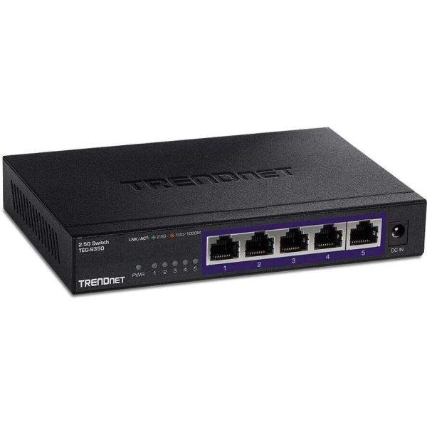 TRENDnet 8-Port Unmanaged 2.5G Switch (TEG-S380)