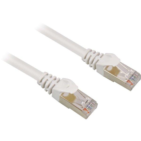 Sharkoon S/FTP CAT7a Patch kábel 7.5m Fehér (4044951029440)