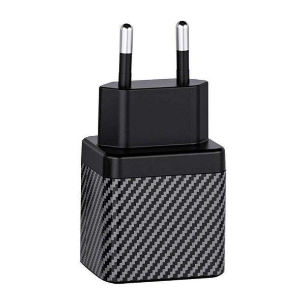 Invzi GaN II 2x USB-C Hálózati töltő - Fekete (45W) (GH4512EU)