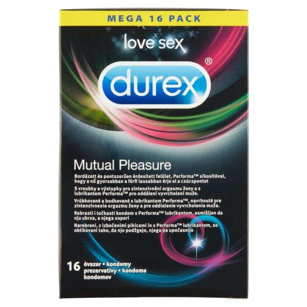 Durex Mutual Pleasure Óvszer 16db