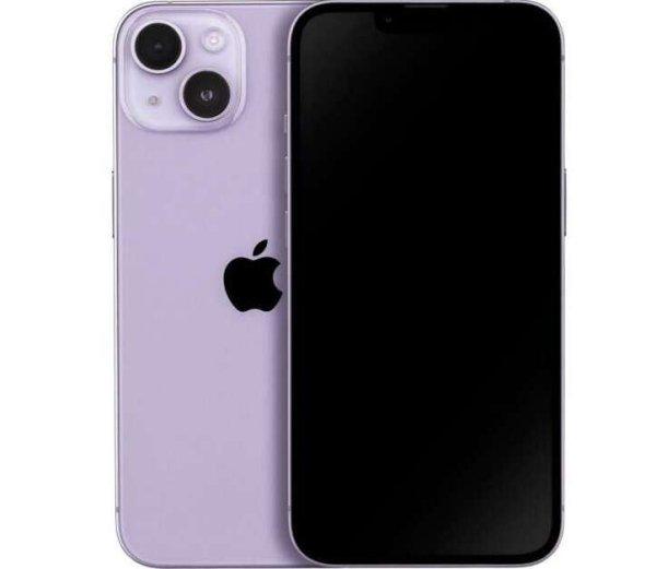 Apple iPhone 14 5G 128GB Dual SIM Mobiltelefon, lila