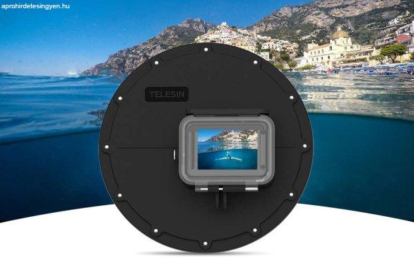 Dome Port víz alatti tok Telesin GoPro Hero 8 (GP-DMP-T08) számára