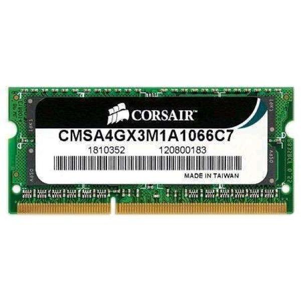 4GB 1066MHz DDR3 Mac Notebook RAM Corsair (CMSA4GX3M1A1066C7)
(CMSA4GX3M1A1066C7)