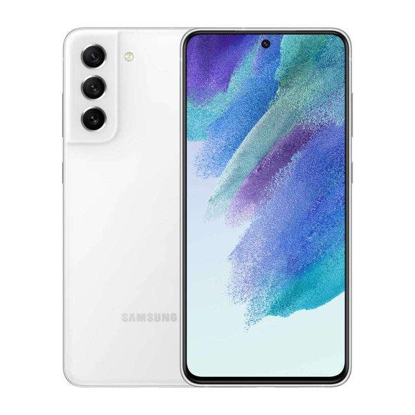 Samsung G990B Galaxy S21 FE 5G DS 128GB (6GB RAM) - Fehér + Hydrogél fólia