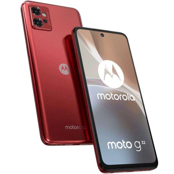 Motorola Moto G32 6/128GB Dual-Sim mobiltelefon piros (PAUU0026RO) (PAUU0026RO)