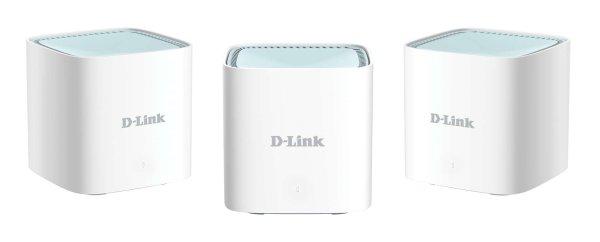 D-link Eagle Pro AI AX1500 Dual-Band Mesh WiFi rendszer (3 db)