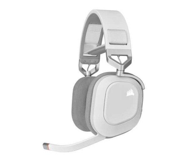 Corsair HS80 RGB fehér gamer fejhallgató