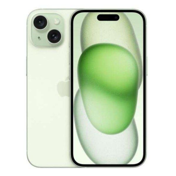 Apple iPhone 15 256GB mobiltelefon zöld (MTPA3SX/A) (MTPA3SX/A)