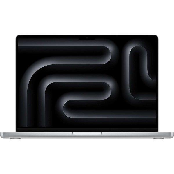 Apple MacBook Pro: Apple M3 Pro chip with 11-core CPU and 14-core GPU
(18GB/512GB SSD) - Silver (MRX63D/A)