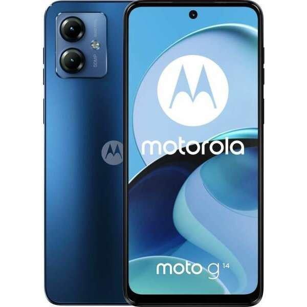 Motorola G14 4/128GB Dual-Sim mobiltelefon kék (PAYF0004PL) (PAYF0004PL)