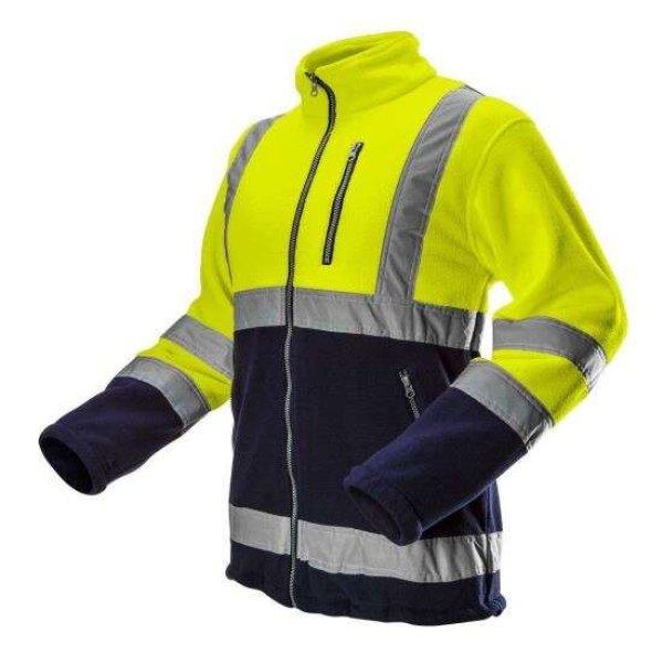 NEO láthatósági munkavédelmi kabát, polár, sárga, XXL / 58 méret