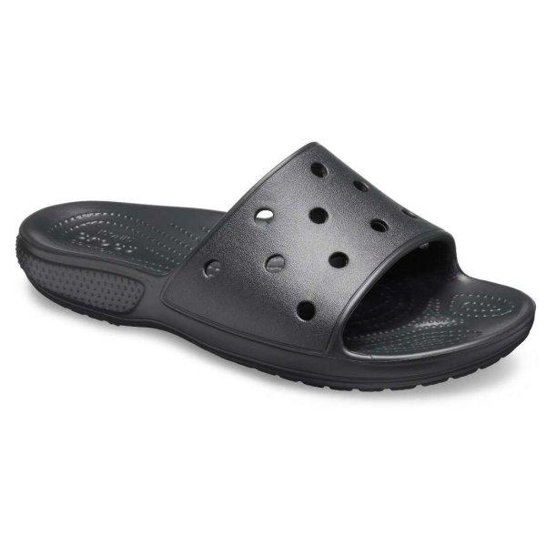 Crocs Classic Slide unisex papucs 206121-001 fekete