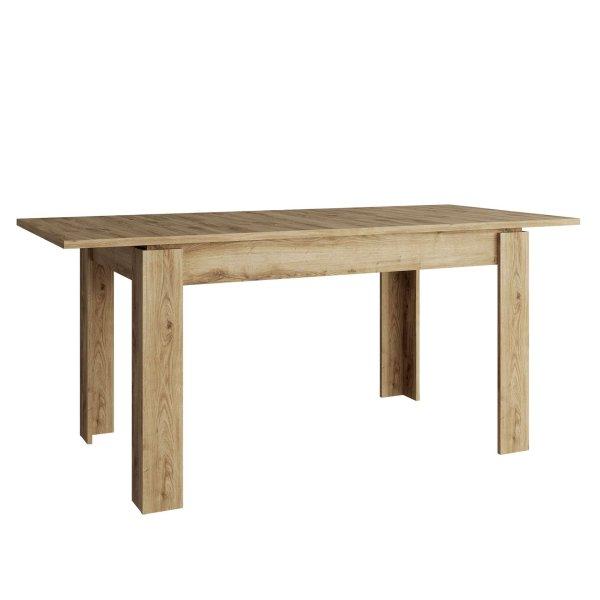 Széthúzható asztal, 132/175x80 cm, navarra tölgy, DORSI