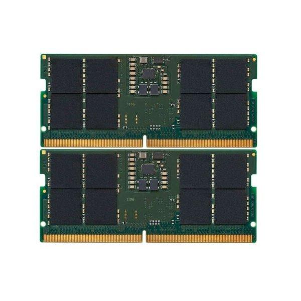 Kingston Client Premier KCP556SS8K2-32 32GB (2x16GB) 5600MHz DDR5 SODIMM Laptop
Memória
