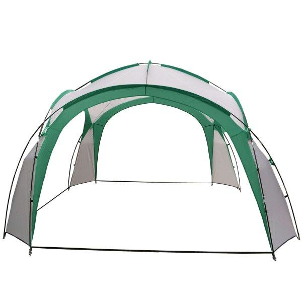 Kerti rendezvény pavilon sátor piknikhez + modernhome táska - zöld