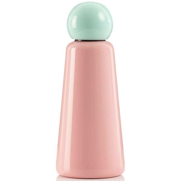 LUND Skittle Original BPA mentes acél kulacs 500ML Rózsaszín/Menta