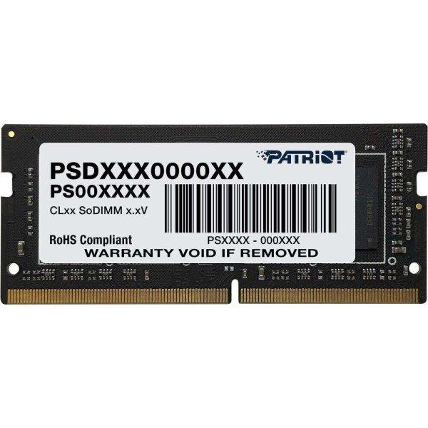 16GB 2666MHz DDR4 RAM Patriot Signature Line notebook CL19 (PSD416G266681S)