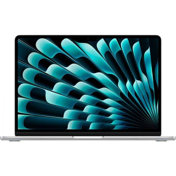 MacBook Air: Apple M3 chip with 8-core CPU and 8-core GPU, 8GB, 256GB SSD -
Silver (MRXQ3D/A)