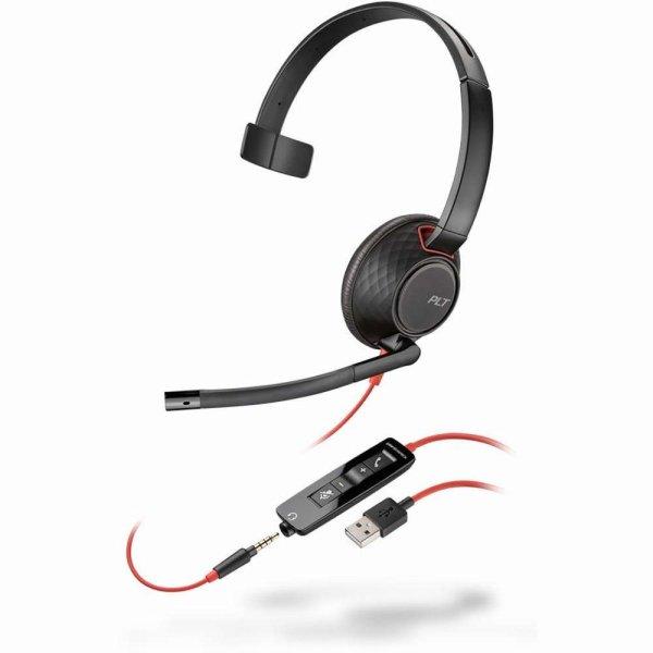 POLY Blackwire 5210 Headset Vezetékes Fejpánt Iroda/telefonos ügyfélközpont
USB A típus Fekete (207577-201)