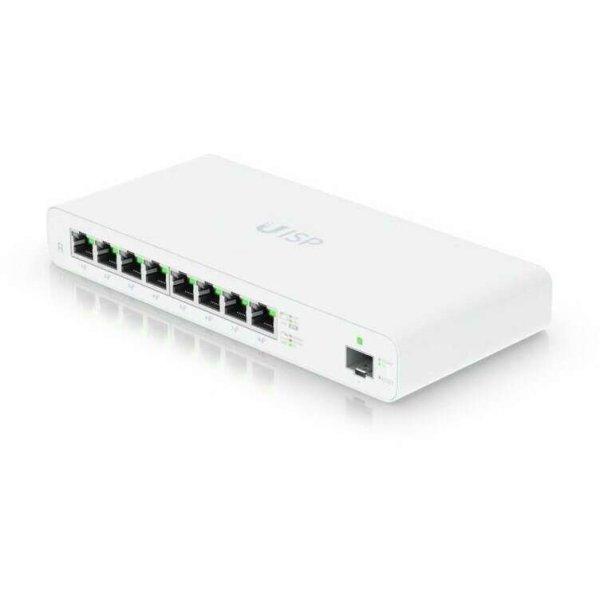 (8) GbE RJ45 ports with 27V passive PoE output Router (UISP-R-EU)