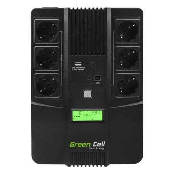 Green Cell Power Supply UPS 800VA szünetmentes tápegység (UPS07) (UPS07)