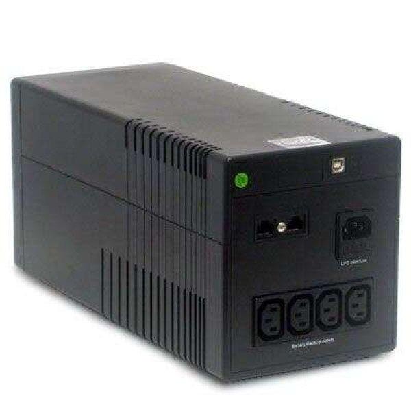 Infosec E2 LCD 2000VA szünetmentes tápegység (E2 LCD 2000)
