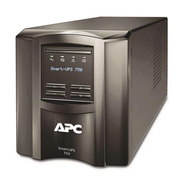 APC LCD 750VA / 500W Vonalinteraktív Smart-UPS