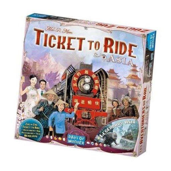 Days of Wonder Ticket to Ride Map Collection: 1 Team Asia & Legendary Asia
(14485-184) (DW14485-184)