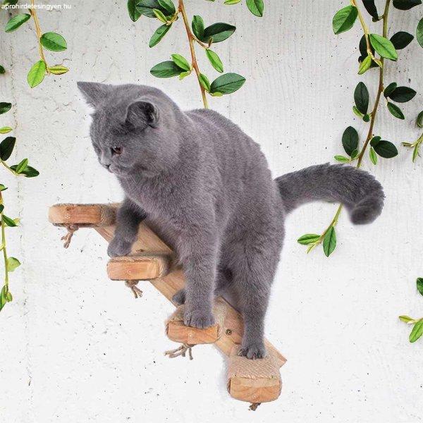 Dollcini, Fali macska mászókeret lépcső, falra szerelhető macska
tevékenység keret, Macskafali lépcső, 211555