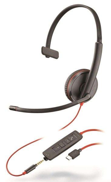 Poly Blackwire 3215 USB-C mono headset (209750-201)