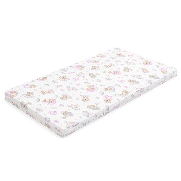 Gyerek habszivacs matrac New Baby STANDARD 120x60x6 cm koala rózsaszín