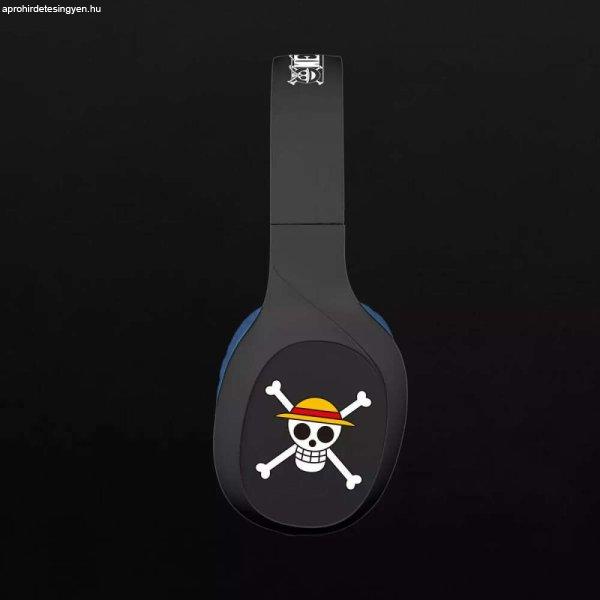 Konix One Piece Wireless Headset - Fekete/Kék