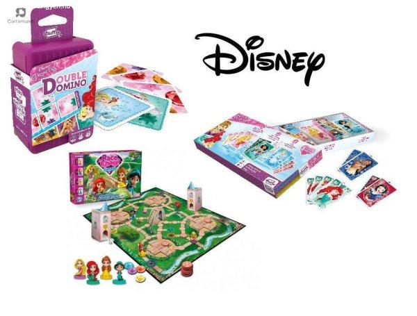 Disney csomag lányoknak!  ( INGYENES SZÁLLÍTÁSSAL! 1db társasjáték + 1 db
kártyajáték gyüjtemény + 1 db dominó )