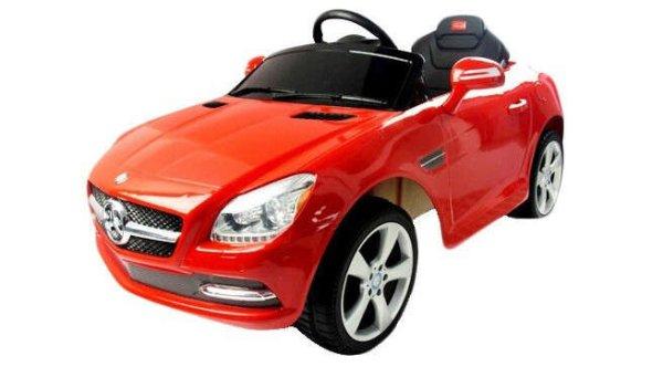 Car Rastar, Mercedes-Benz SLK55 akkumulátor, MP3 - Piros