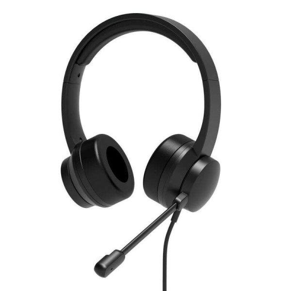 PORT sztereó headset fekete (901605) (port901605)