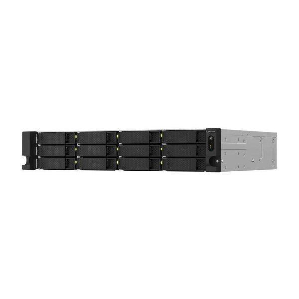 QNAP TS-1264U-RP NAS Rack (2U) Ethernet/LAN csatlakozás Alumínium, Fekete
(TS-1264U-RP-8G)