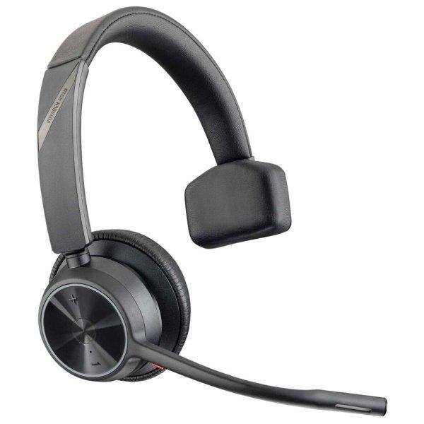 POLY Voyager 4310 UC Headset Vezeték nélküli Fejpánt Iroda/telefonos
ügyfélközpont USB A típus Bluetooth Fekete (218470-01)