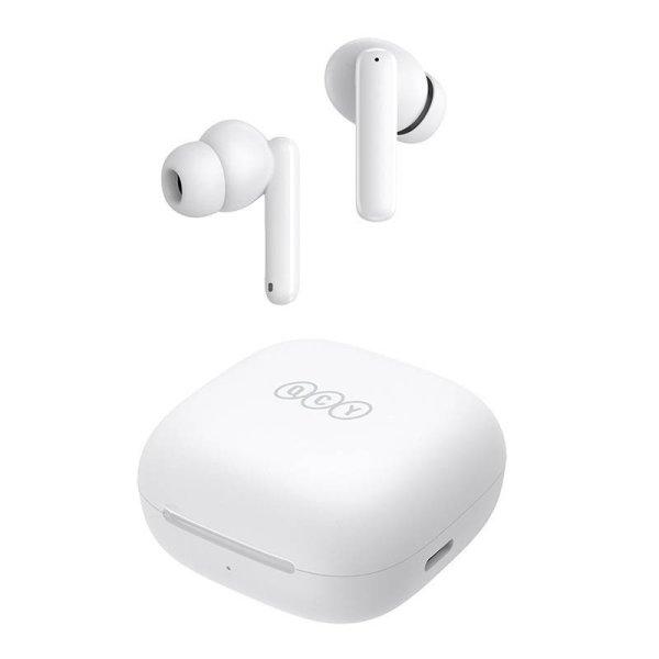 Vezeték nélküli fülhallgató TWS QCY T13 ANC (fehér)