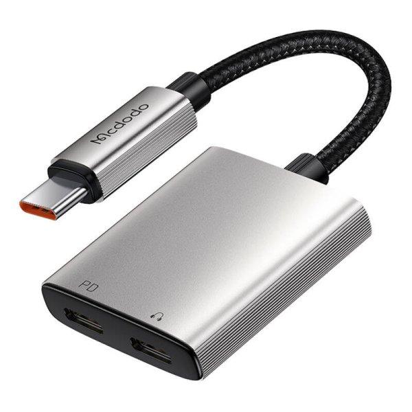 2 az 1-ben audioadapter Mcdodo CA-5570 2 az 1-ben USB-C – 2x USB-C